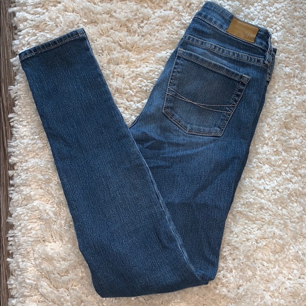 Blue jeans with stretch!